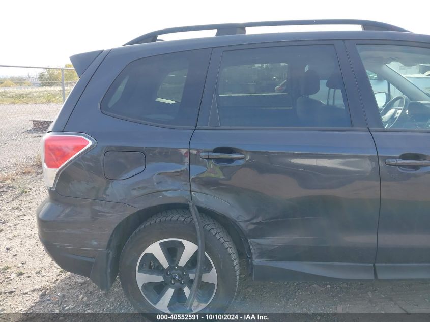 2018 Subaru Forester 2.5I Premium VIN: JF2SJAGC5JH590647 Lot: 40552591