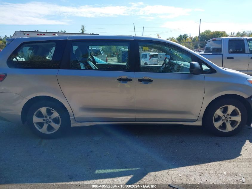 2018 Toyota Sienna L 7 Passenger VIN: 5TDZZ3DC0JS940431 Lot: 40552594