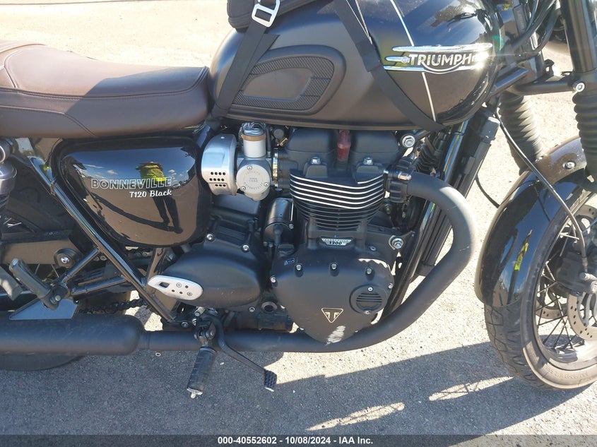 2023 TRIUMPH MOTORCYCLE BONNEVILLE T120/BLACK - SMTD40HL8PTBF6977