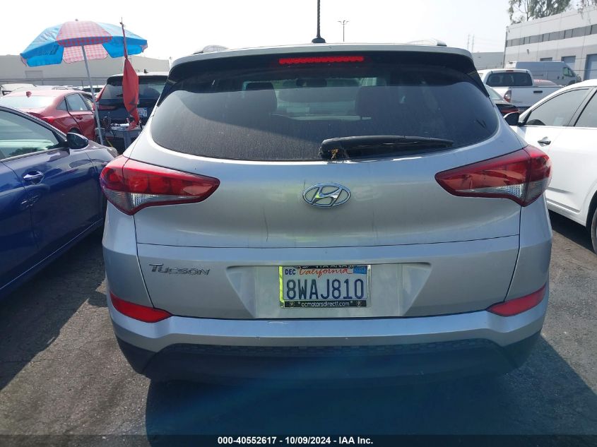 2016 Hyundai Tucson Limited/Sport And Eco/Se VIN: KM8J33A4XGU114763 Lot: 40552617