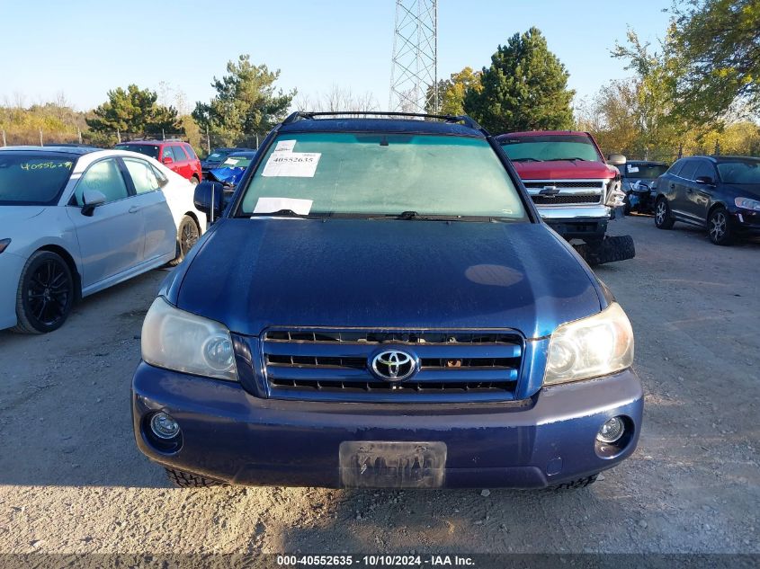 JTEHP21A170208525 2007 Toyota Highlander V6