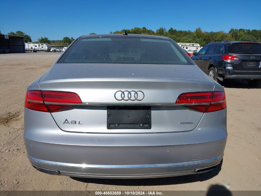 2016 Audi A8 L 3.0T VIN: WAU34AFD6GN004825 Lot: 40552659