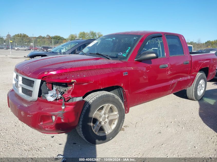 2010 Dodge Dakota Bighorn/Lonestar VIN: 1D7CE3GP5AS100822 Lot: 40552667