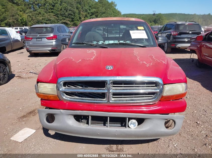 1997 Dodge Dakota Slt/Sport VIN: 1B7GL23Y6VS157563 Lot: 40552668