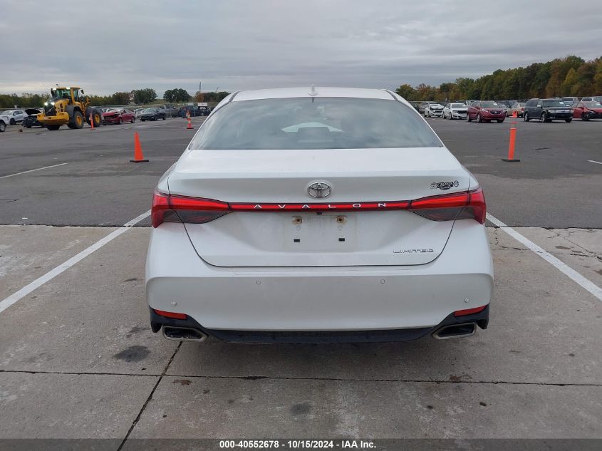 2019 Toyota Avalon Limited VIN: 4T1BZ1FB5KU020846 Lot: 40552678