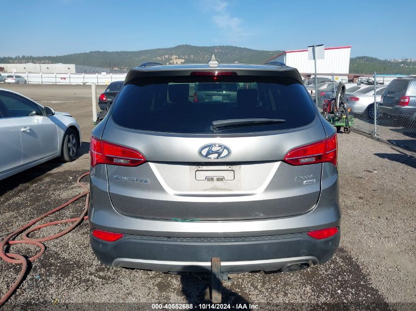 2014 Hyundai Santa Fe Sport 2.4L VIN: 5XYZUDLB9EG168723 Lot: 40552688