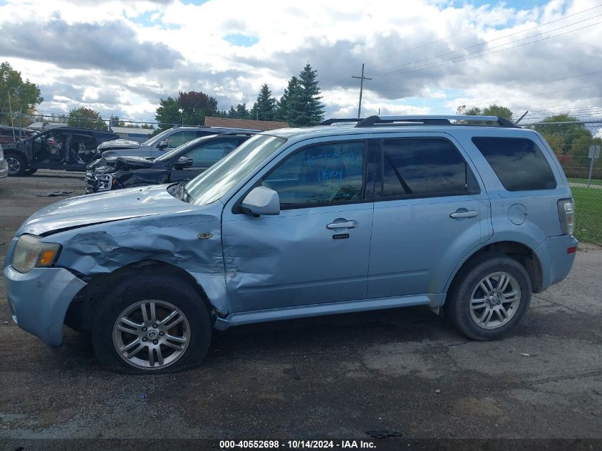 2009 Mercury Mariner Premier V6 VIN: 4M2CU87GX9KJ02341 Lot: 40552698