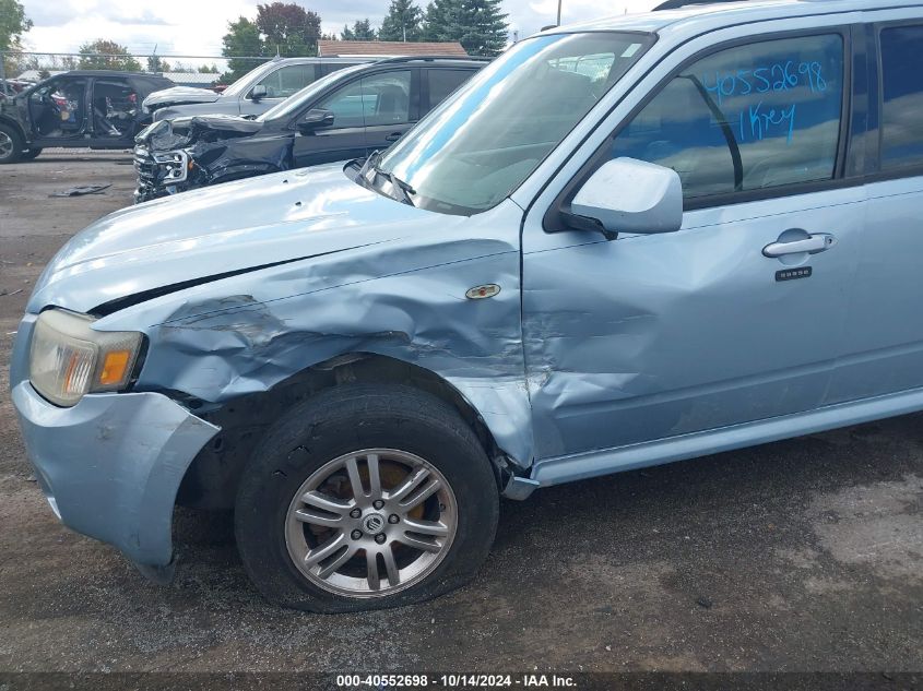 2009 Mercury Mariner Premier V6 VIN: 4M2CU87GX9KJ02341 Lot: 40552698