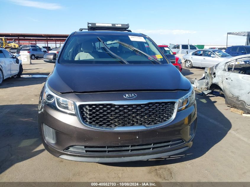 KNDMB5C17F6026680 2015 Kia Sedona Lx