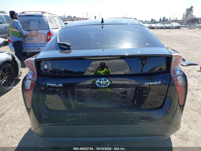 2016 Toyota Prius Two VIN: JTDKBRFU1G3016170 Lot: 40552758