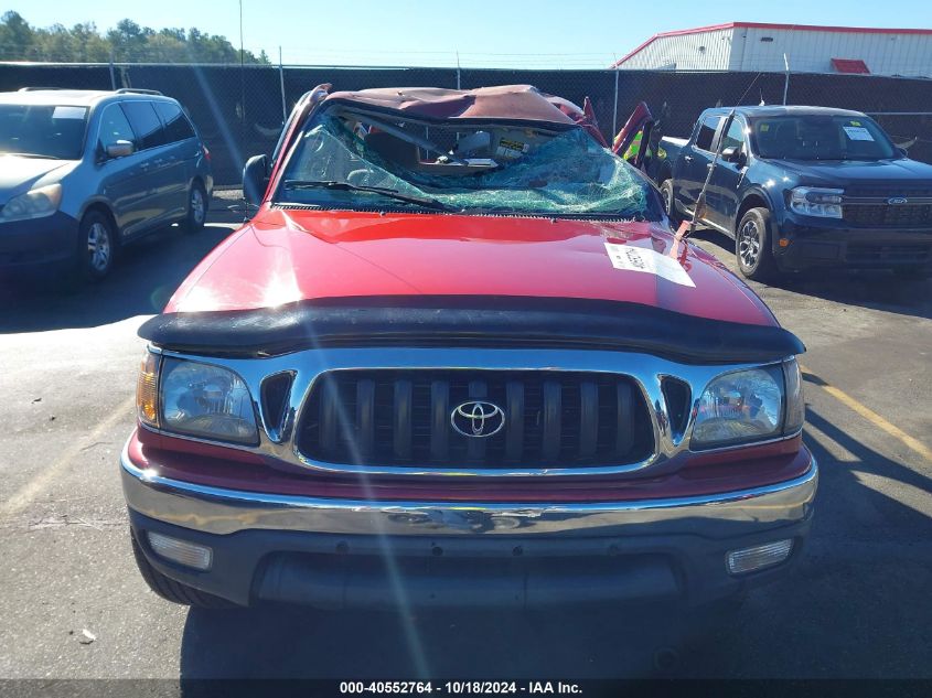 2003 Toyota Tacoma Base V6 VIN: 5TEWN72N13Z196984 Lot: 40552764