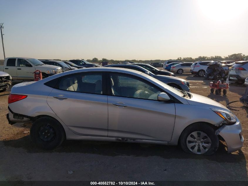 2016 Hyundai Accent Se VIN: KMHCT4AE7GU021321 Lot: 40552782