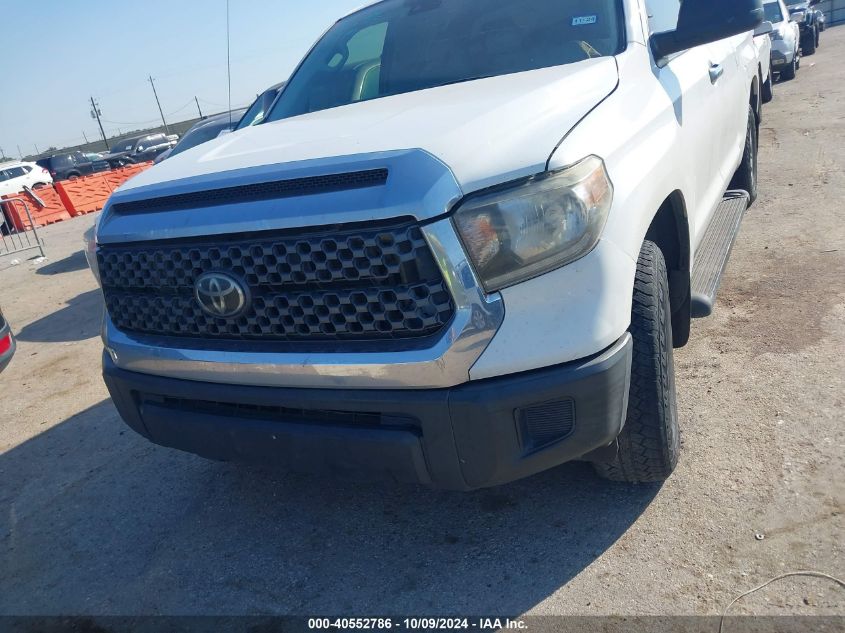 2019 Toyota Tundra Sr 4.6L V8 VIN: 5TFRM5F13KX140496 Lot: 40552786