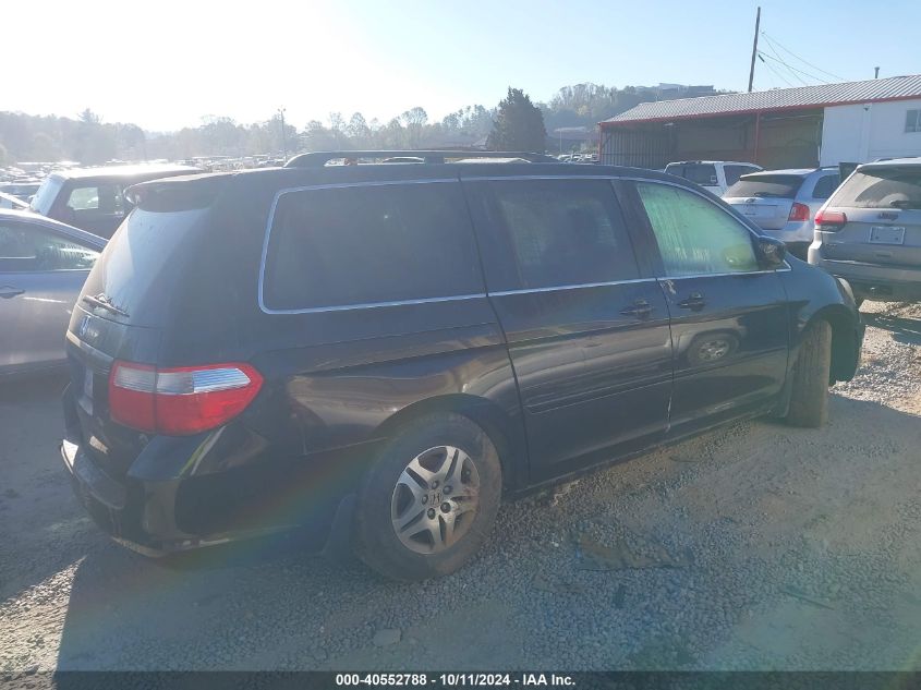 2007 Honda Odyssey Exl VIN: 5FNRL38697B009395 Lot: 40552788