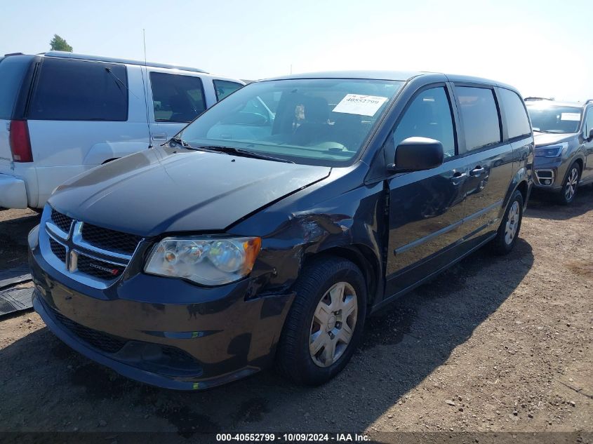 2C4RDGBG7CR265281 2012 Dodge Grand Caravan Se/Avp