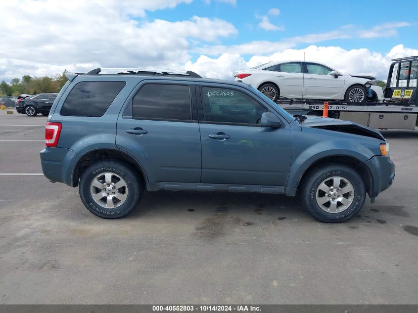 2012 Ford Escape Limited VIN: 1FMCU0E76CKB29386 Lot: 40552803