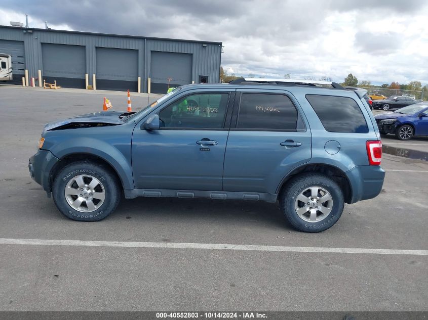 2012 Ford Escape Limited VIN: 1FMCU0E76CKB29386 Lot: 40552803