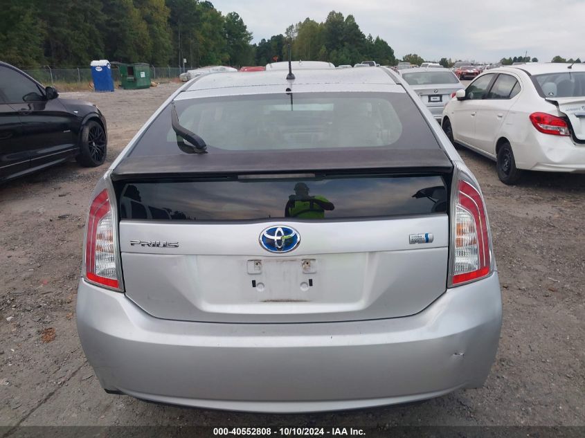 2013 Toyota Prius Two VIN: JTDKN3DU0D5598088 Lot: 40552808