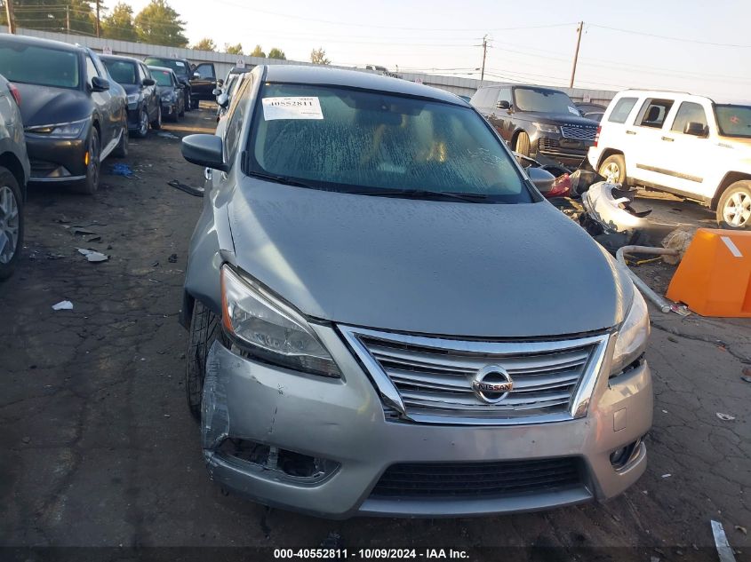 2013 Nissan Sentra S/Sv/Sr/Sl VIN: 3N1AB7AP0DL644399 Lot: 40552811