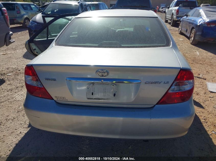 2003 Toyota Camry Le VIN: 4T1BE32K23U676890 Lot: 40552818