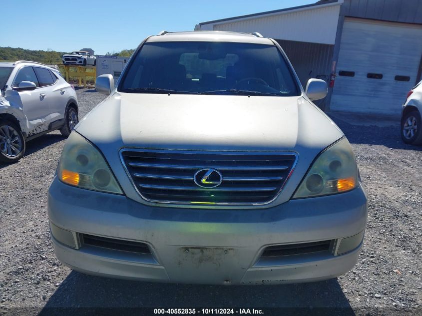 2003 Lexus Gx 470 VIN: JTJBT20X530011635 Lot: 40552835