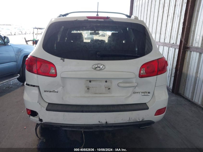 5NMSH73E47H028704 2007 Hyundai Santa Fe Se/Limited