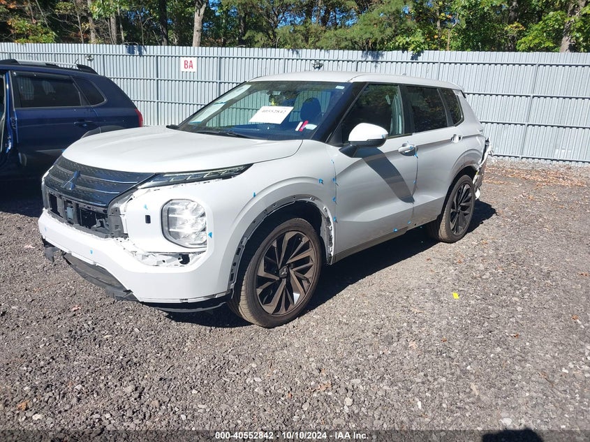 VIN JA4J4TA89NZ002292 2022 MITSUBISHI OUTLANDER ES 2.5