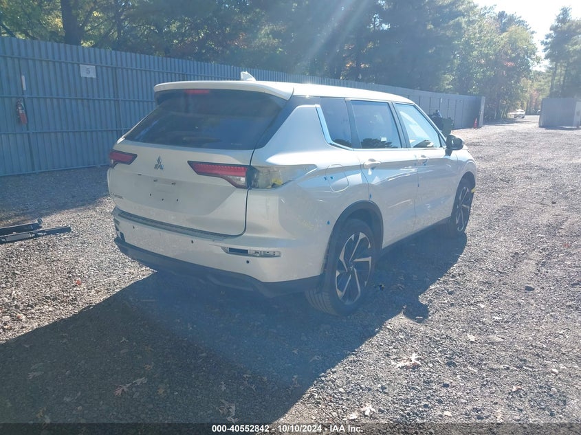 VIN JA4J4TA89NZ002292 2022 MITSUBISHI OUTLANDER ES 2.5