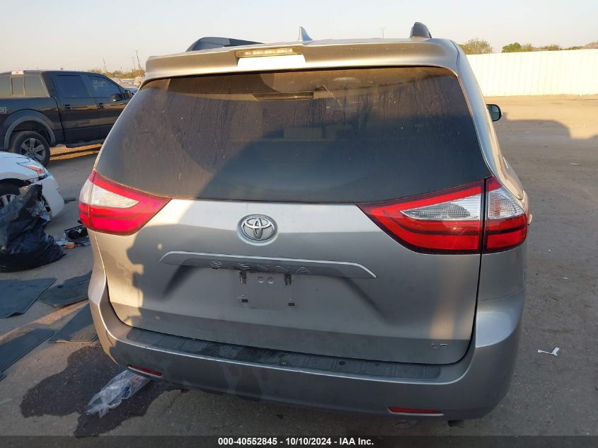 2018 Toyota Sienna Le 8 Passenger VIN: 5TDKZ3DC5JS910763 Lot: 40552845