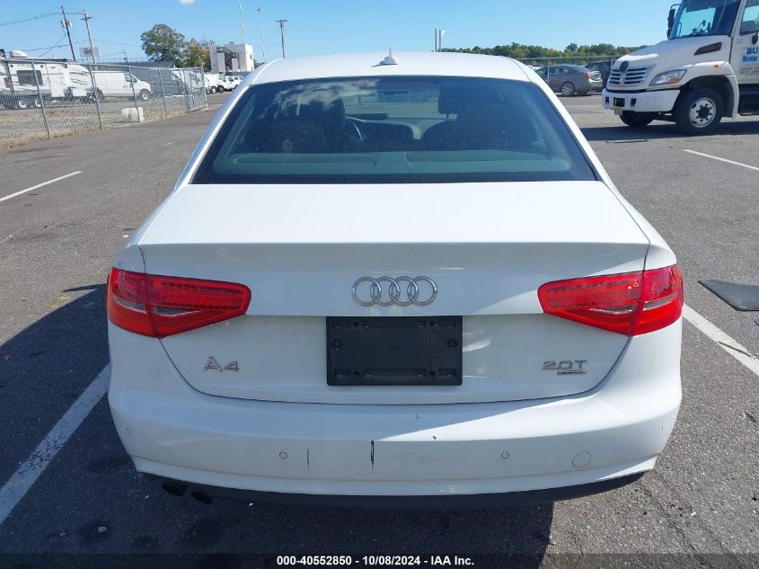 WAUHFAFL3DN037834 2013 Audi A4 2.0T Premium