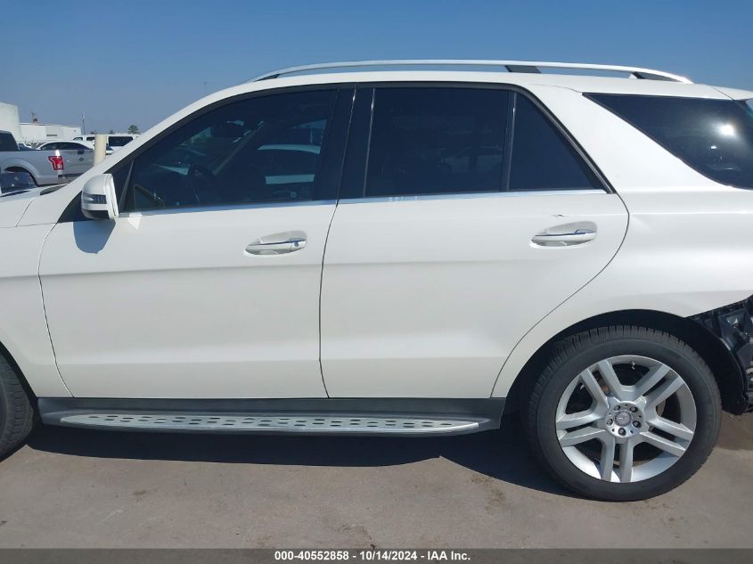 2015 Mercedes-Benz Ml 350 VIN: 4JGDA5JB1FA597251 Lot: 40552858