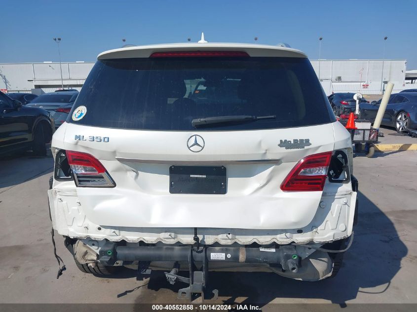 2015 Mercedes-Benz Ml 350 VIN: 4JGDA5JB1FA597251 Lot: 40552858