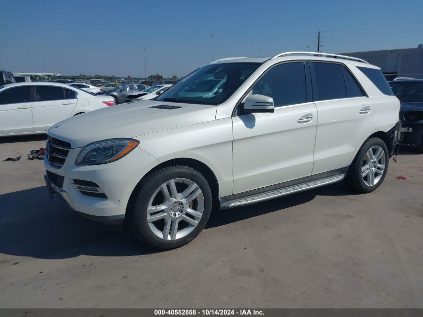 VIN 4JGDA5JB1FA597251 2015 Mercedes-Benz ML 350 no.2