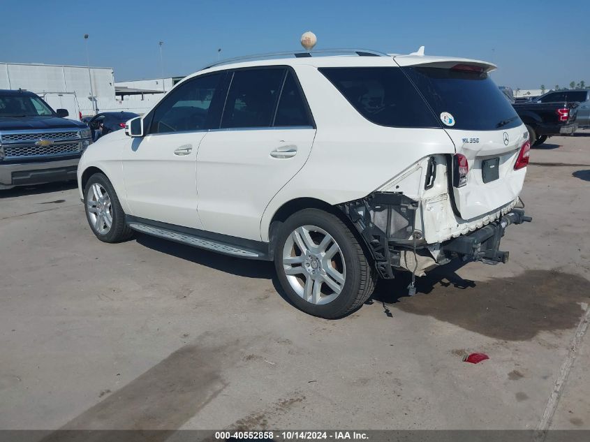 VIN 4JGDA5JB1FA597251 2015 Mercedes-Benz ML 350 no.3