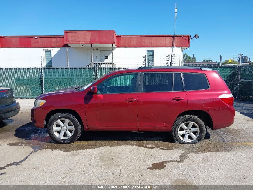 2010 Toyota Highlander Se V6 VIN: 5TDJK3EH0AS014459 Lot: 40552869