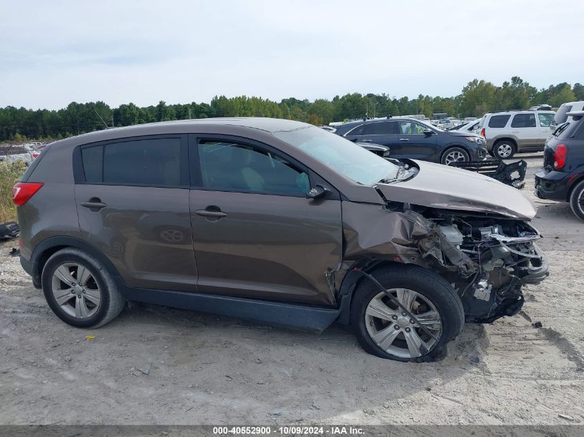 2013 Kia Sportage Lx VIN: KNDPB3A28D7515657 Lot: 40552900