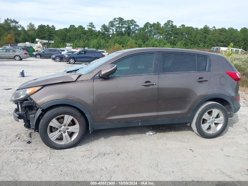 2013 Kia Sportage Lx VIN: KNDPB3A28D7515657 Lot: 40552900