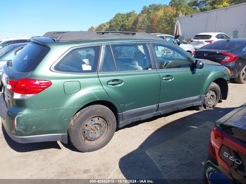 2013 Subaru Outback 2.5I VIN: 4S4BRBAC6D3297617 Lot: 40552913