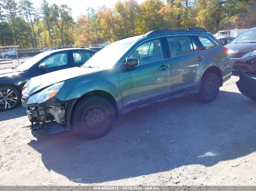 2013 Subaru Outback 2.5I VIN: 4S4BRBAC6D3297617 Lot: 40552913