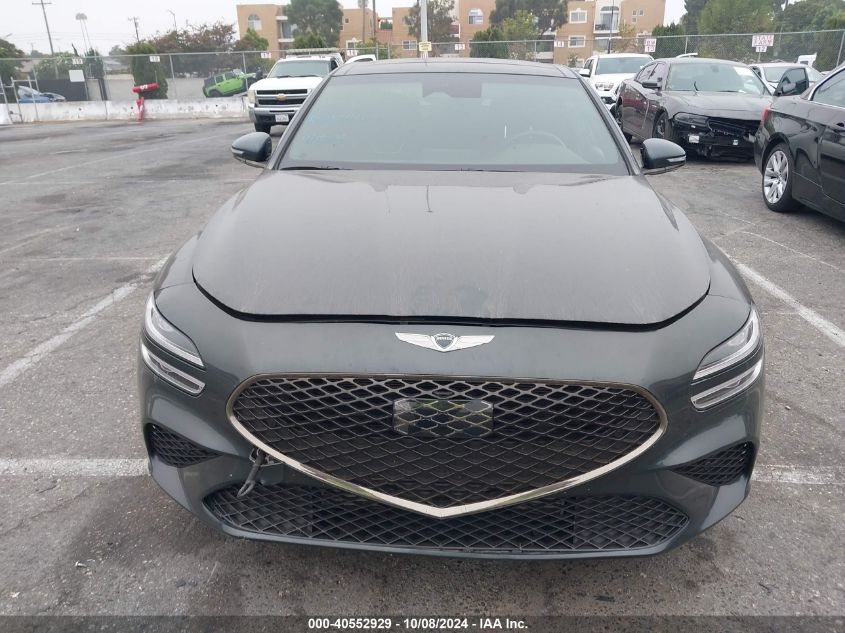 2023 Genesis G70 2.0T Rwd VIN: KMTG34TA6PU120178 Lot: 40552929