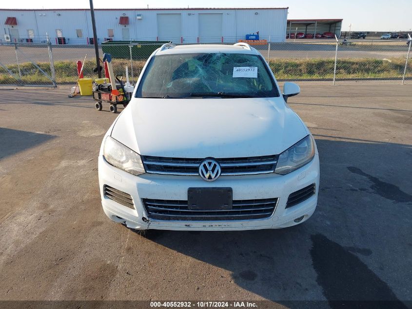 2013 Volkswagen Touareg V6 Tdi VIN: WVGEP9BPXDD011033 Lot: 40552932