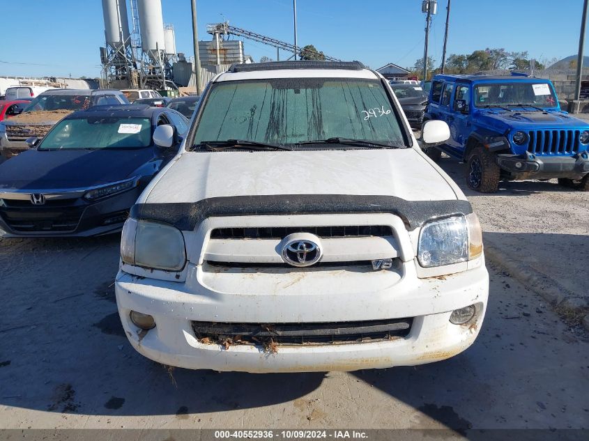 2007 Toyota Sequoia Sr5 VIN: 5TDZT34A07S287737 Lot: 40552936