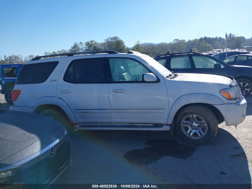 2007 Toyota Sequoia Sr5 VIN: 5TDZT34A07S287737 Lot: 40552936