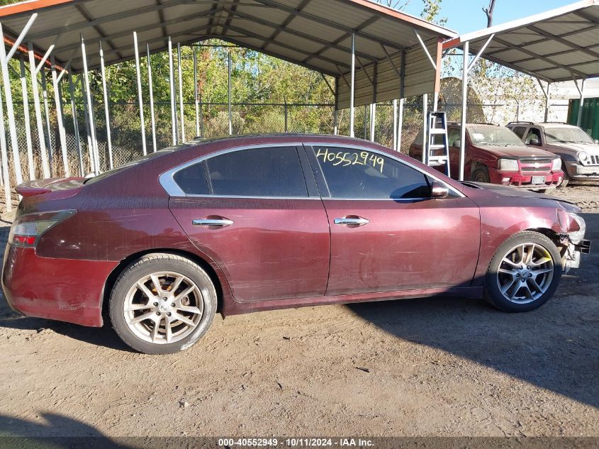 2014 Nissan Maxima S/Sv VIN: 1N4AA5AP3EC439490 Lot: 40552949