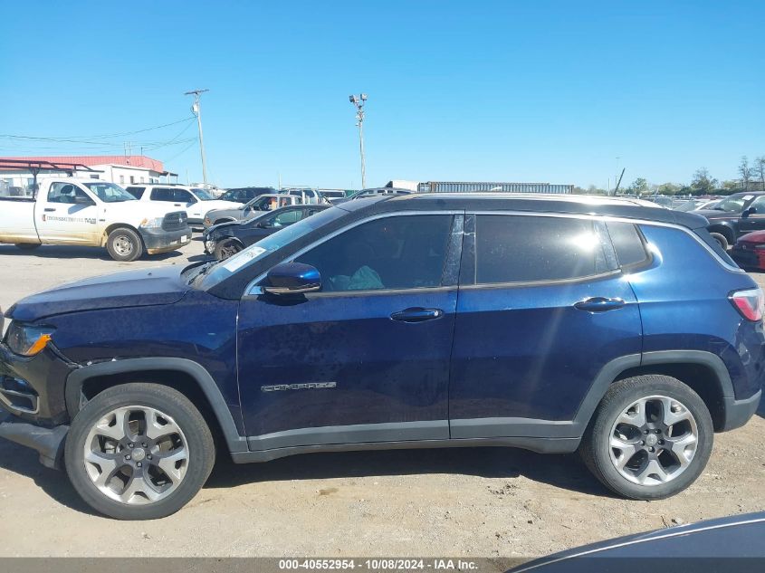 3C4NJDCB1JT329916 2018 Jeep Compass Limited 4X4