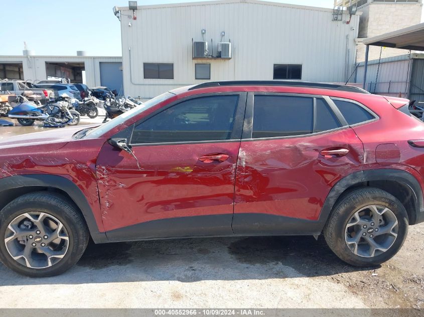 2024 Chevrolet Trax 1Lt VIN: KL77LHE27RC113399 Lot: 40552966