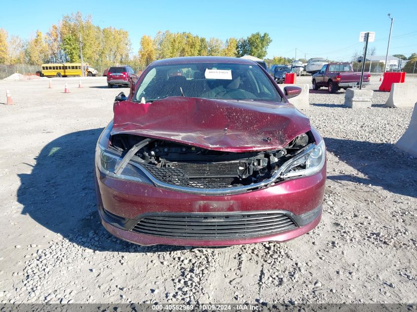 2017 Chrysler 200 Lx VIN: 1C3CCCFB3HN501353 Lot: 40552969