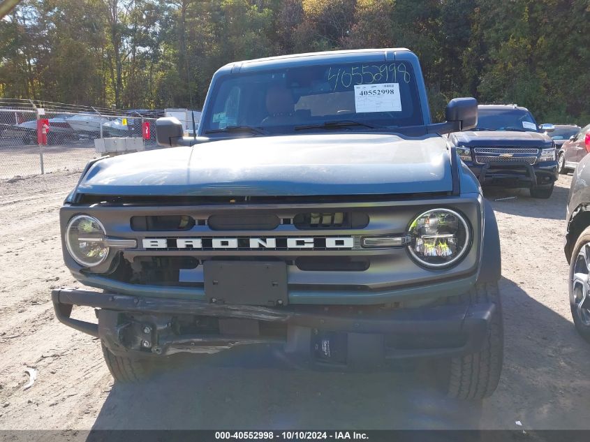 2022 Ford Bronco Big Bend VIN: 1FMDE5BH2NLB12741 Lot: 40552998