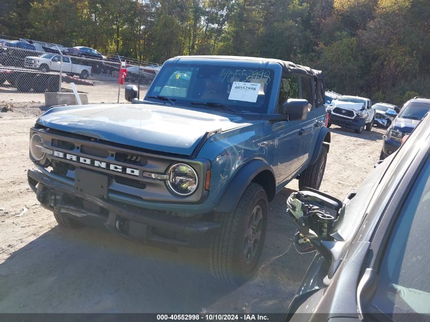 VIN 1FMDE5BH2NLB12741 2022 Ford Bronco, Big Bend no.2