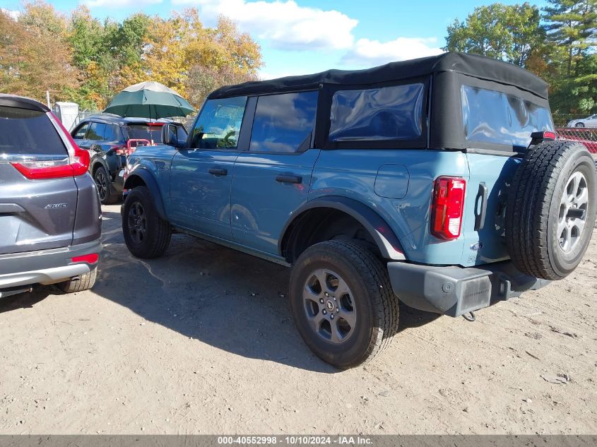 VIN 1FMDE5BH2NLB12741 2022 Ford Bronco, Big Bend no.3